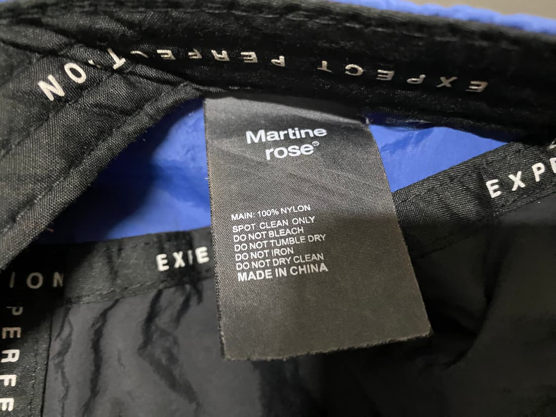 Martine rose sports cap black-24fw 상품이미지7