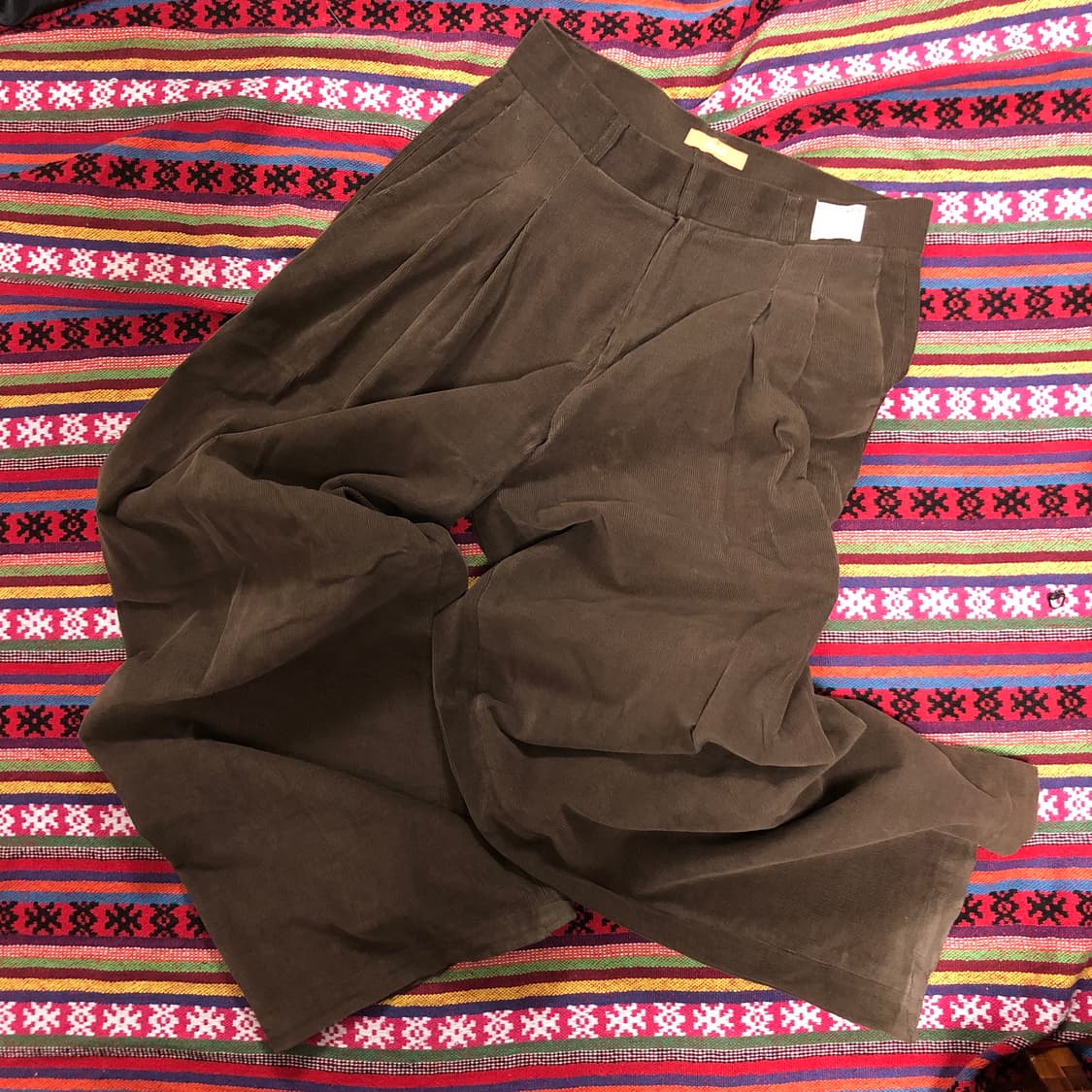 시눈 코듀로이 팬츠 브라운 상품이미지1