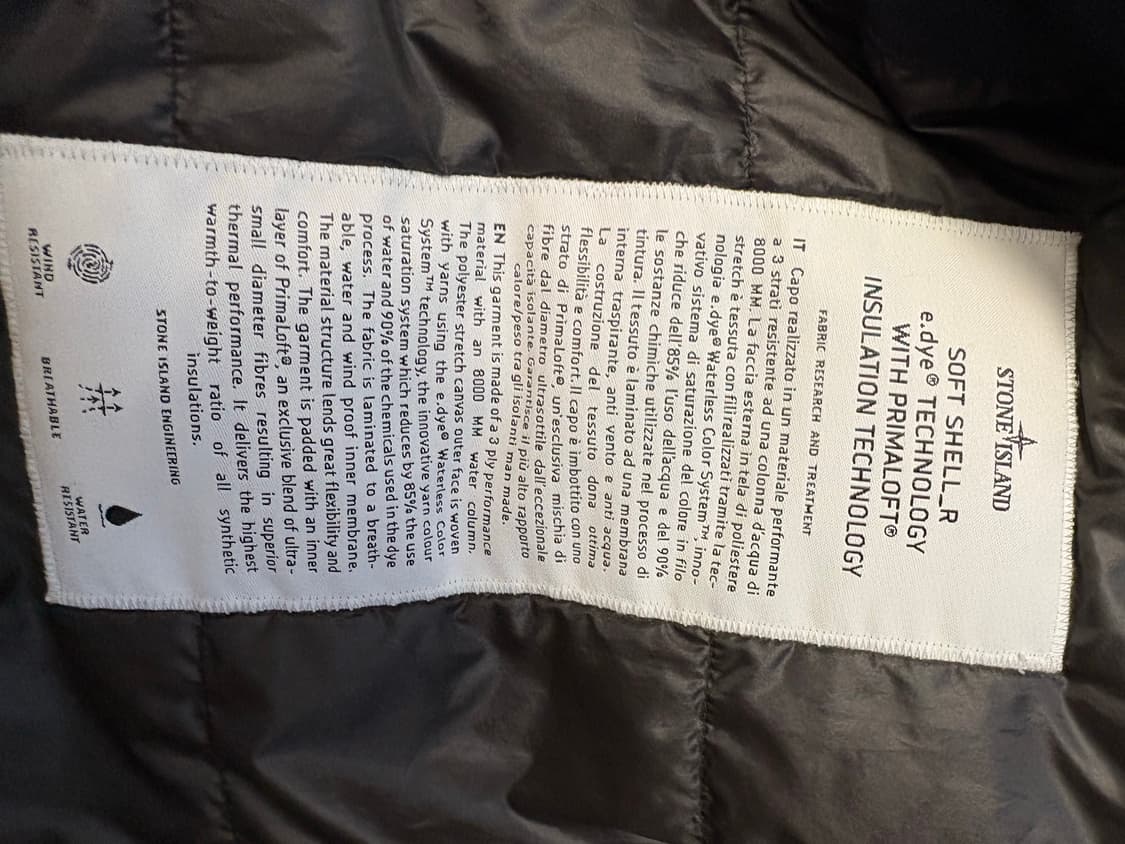 스톤아일랜드 소프트쉘 자켓 상품이미지5