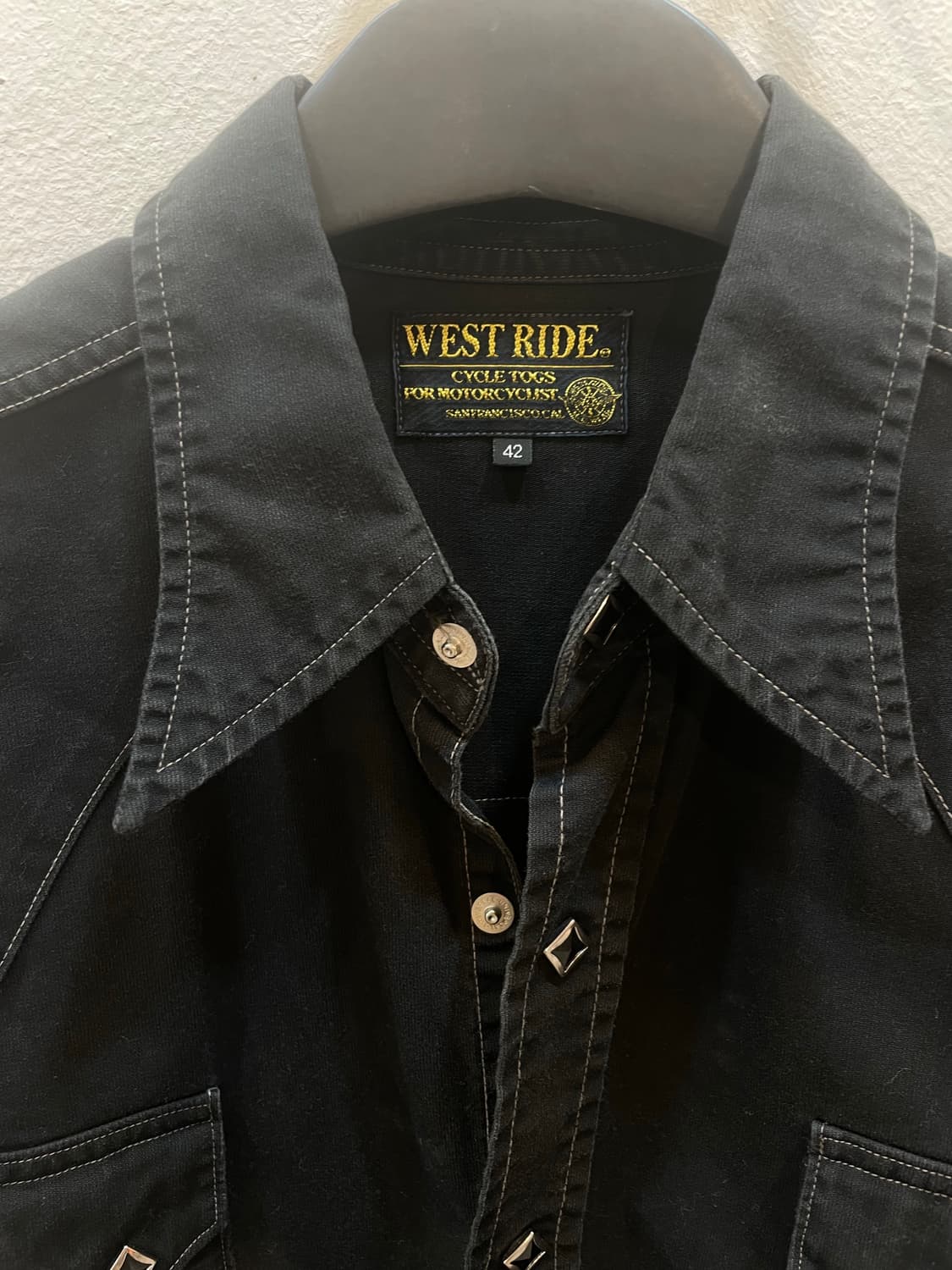 웨스트라이드 박스 웨스턴 셔츠 (42) 상품이미지2