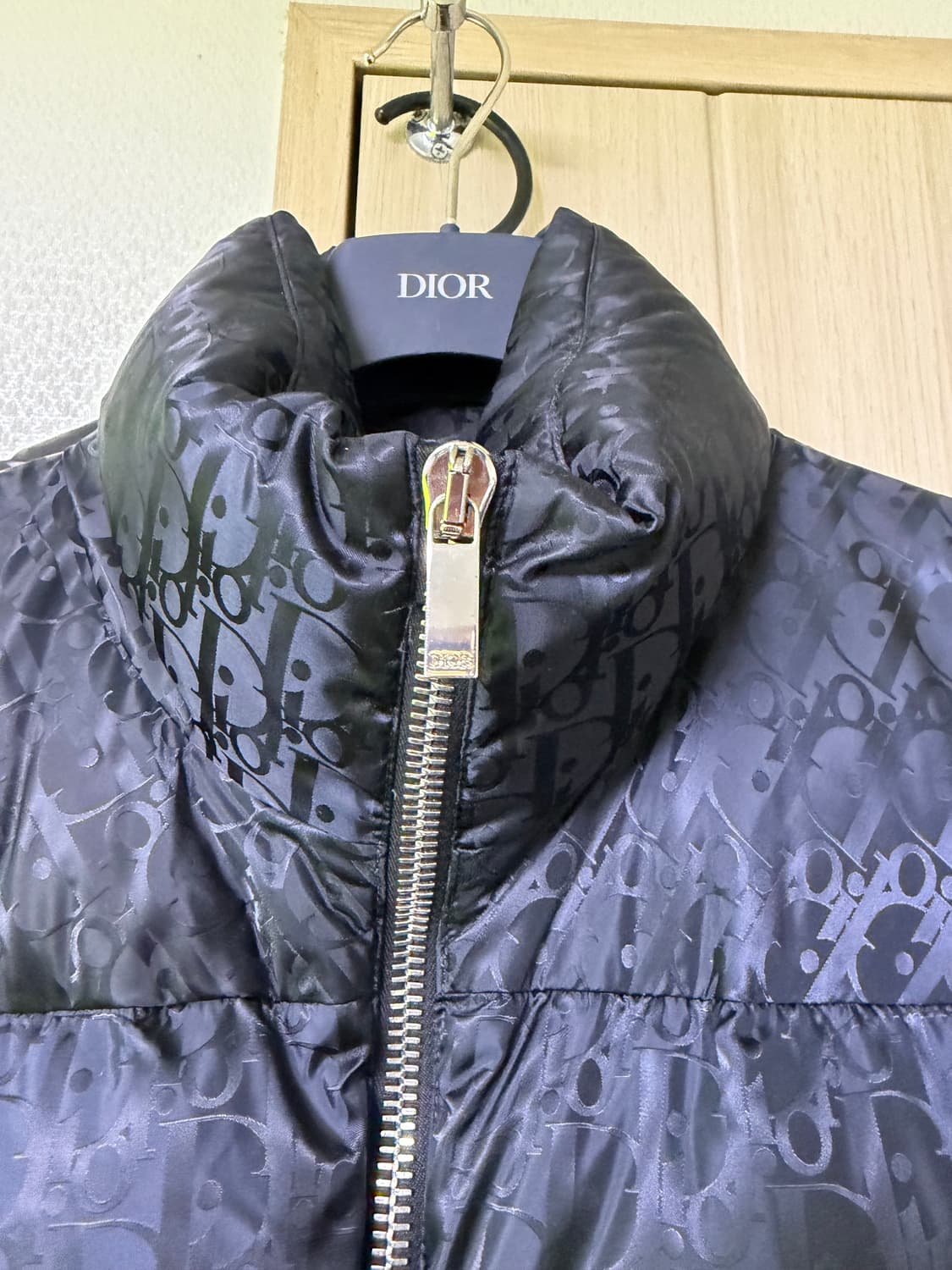 [50] 디올 오블리크 패딩 블랙 상품이미지5