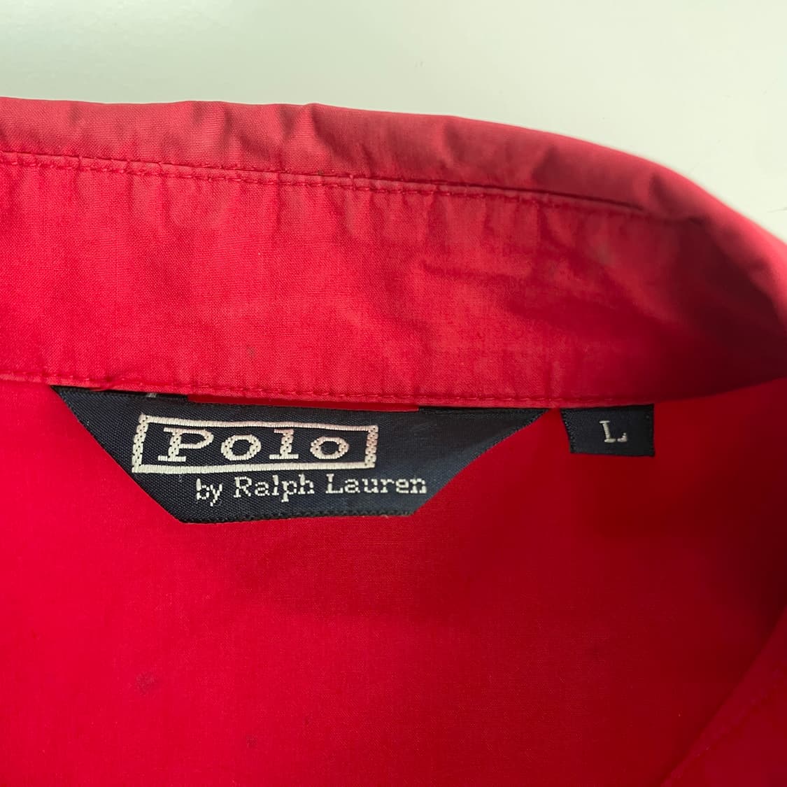 Polo 폴로 랄프로렌 딥레드 코튼 스윙톱자켓 상품이미지4