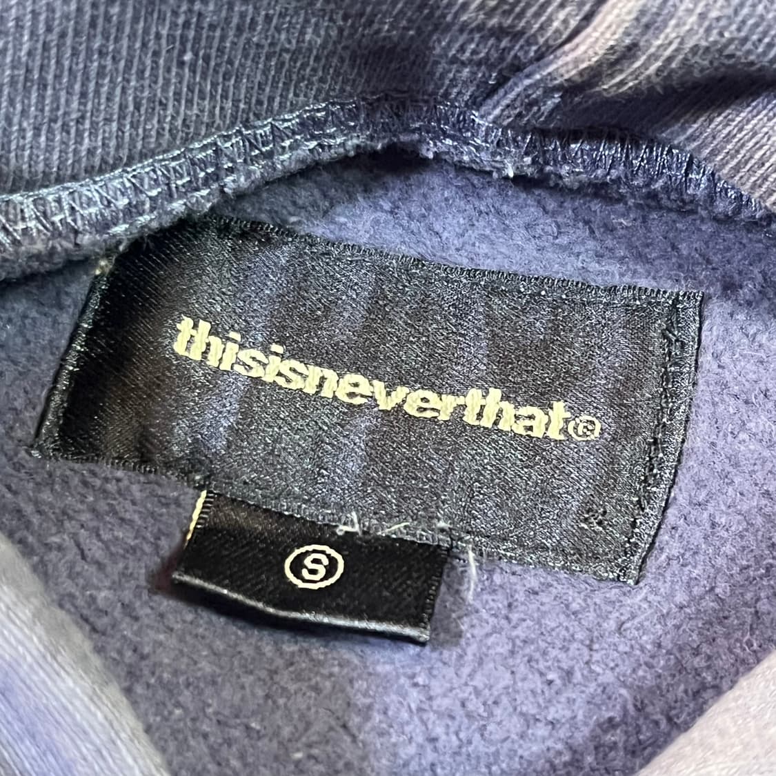 디스이즈네버댓 빅로고 후드티 상품이미지3