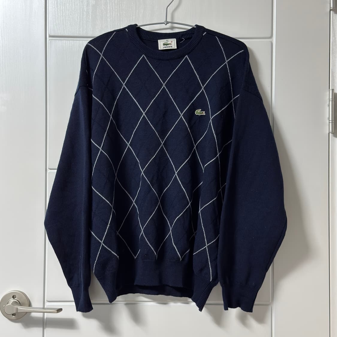 라코스테 아가일 니트 상품이미지2