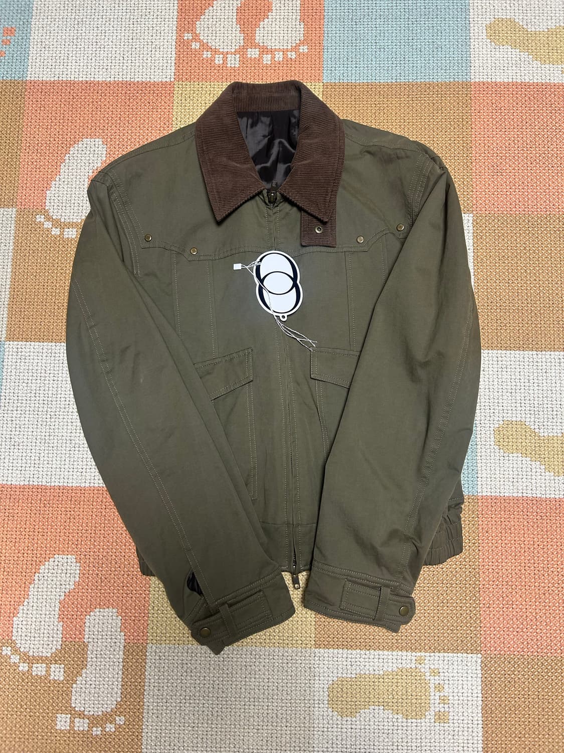 (44)체스터 헌팅 블루종 자켓 카키 상품이미지1