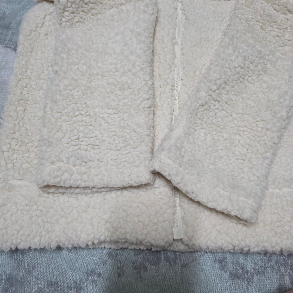 빈티지 리즈리사 리본 뽀글이 플리스 후드집업 히메갸루 룸웨어 상품이미지7