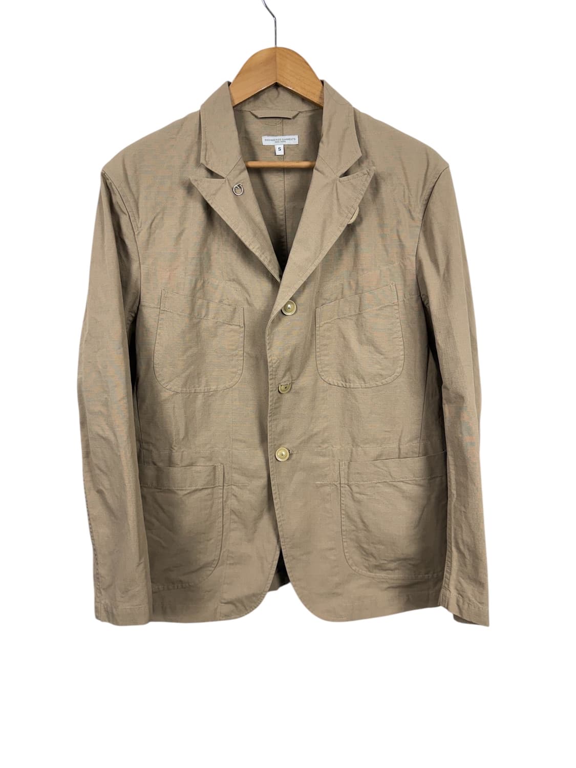 엔지니어드가먼츠 베이지 면 자켓 S 상품이미지1