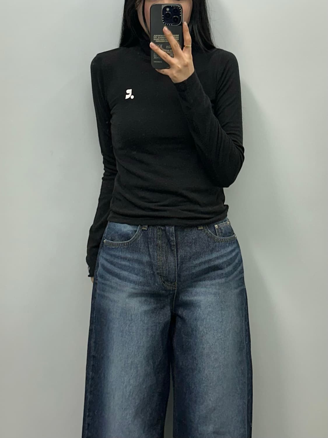 레스트앤레크레이션 RR 하이넥 롱 슬리브 탑 상품이미지1