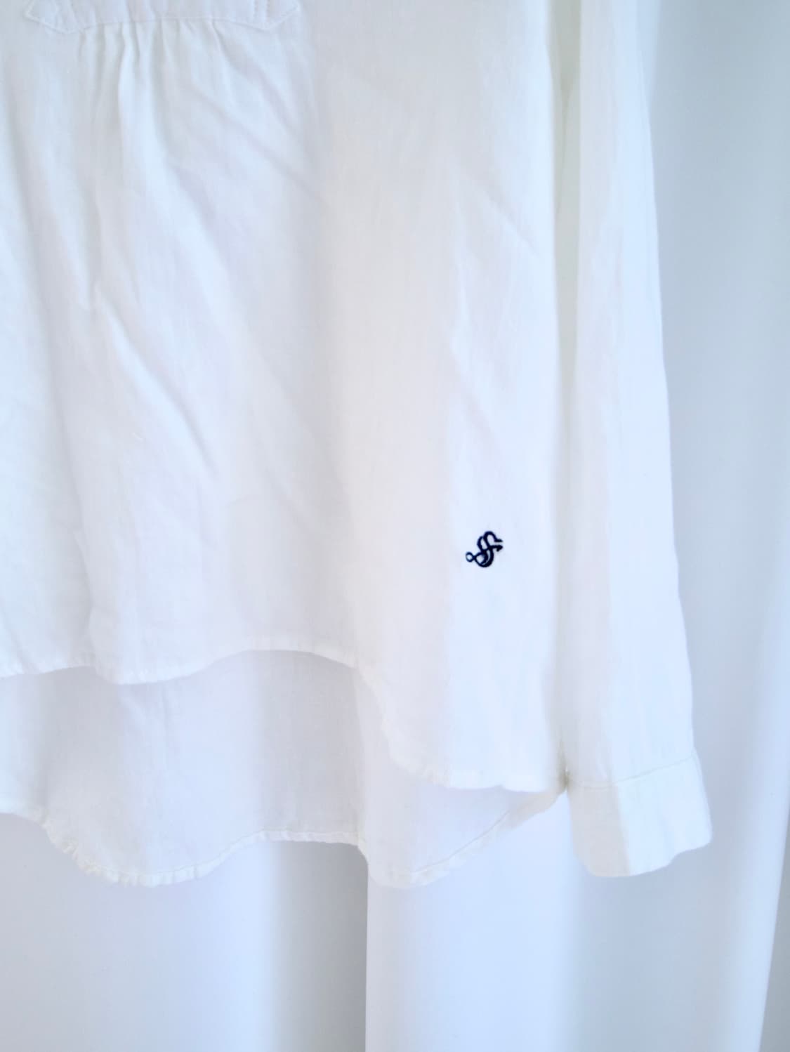[SM2] V neck pleats linen blouse 상품이미지6