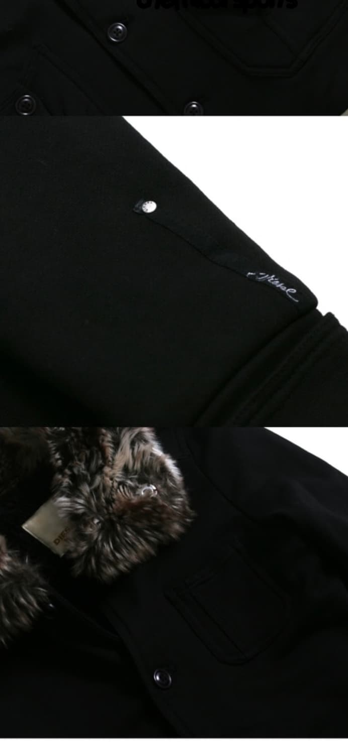 디젤 퍼 자켓 상품이미지4