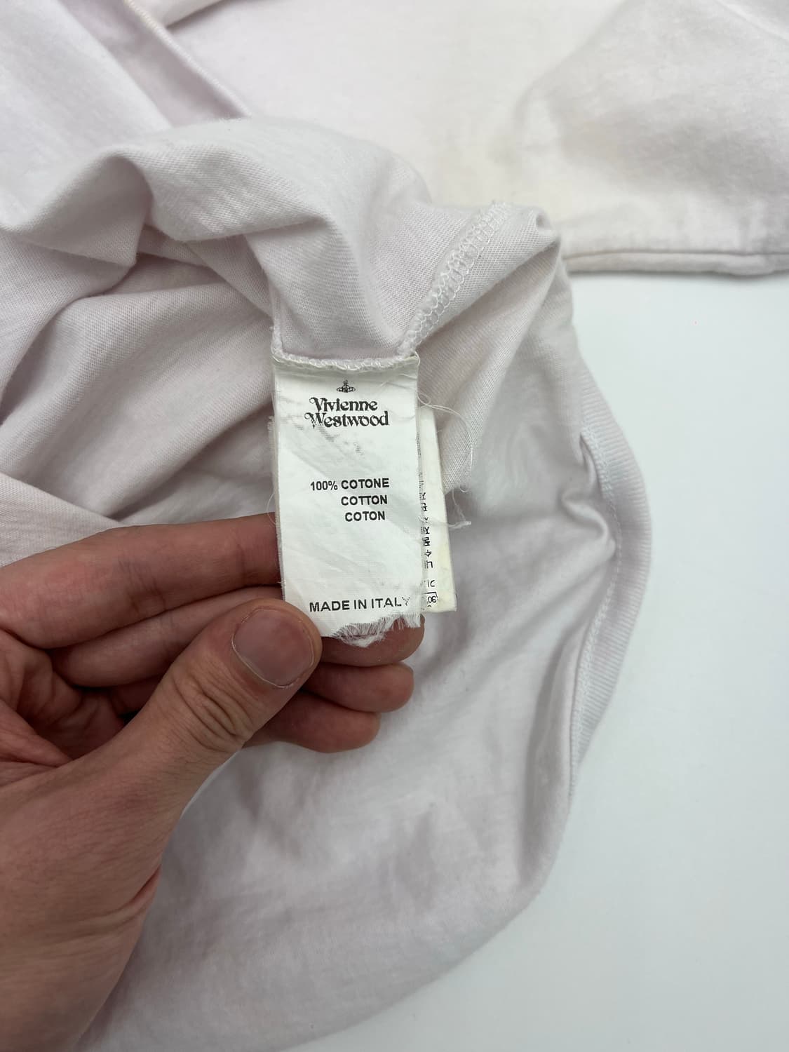 비비안 웨스트우드 베어 프린팅 반팔 티셔츠 상품이미지6