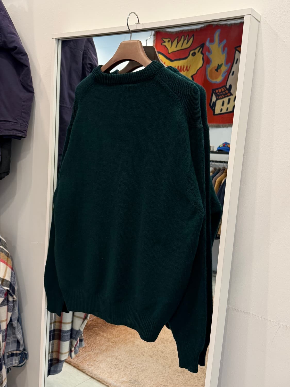 90s Lyle & Scott 자수 램스울 니트 (New Zealand) 상품이미지5