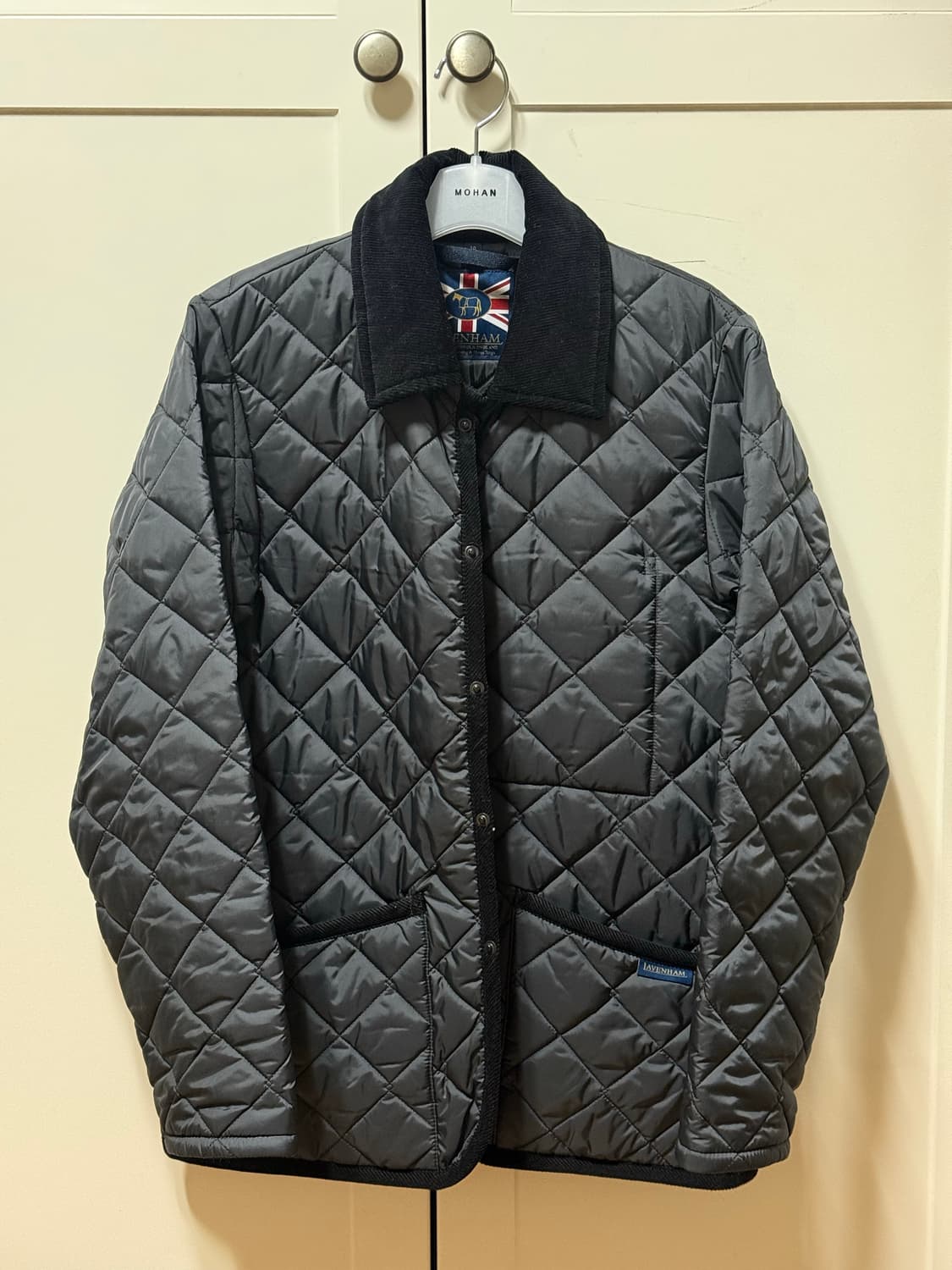 라벤햄 퀄팅 패딩 자켓 상품이미지1