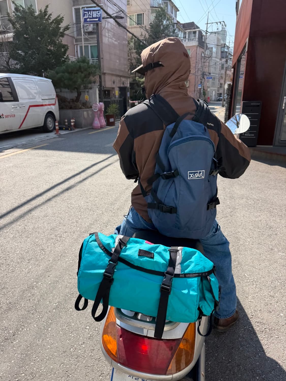 X-girl backpack 상품이미지5