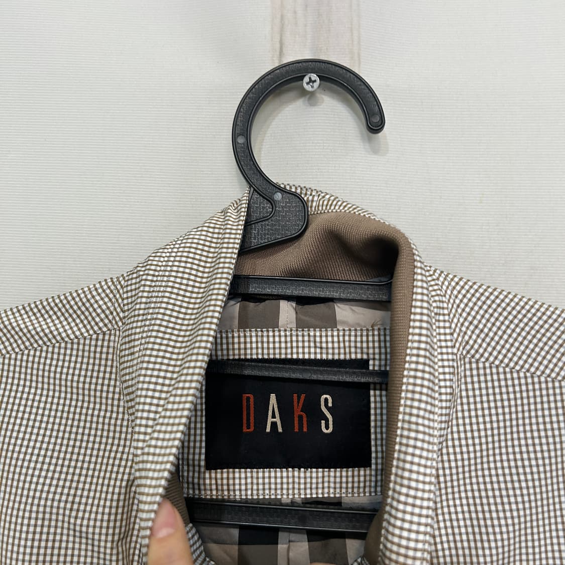 닥스 남성 체크 봄자켓 95 상품이미지2