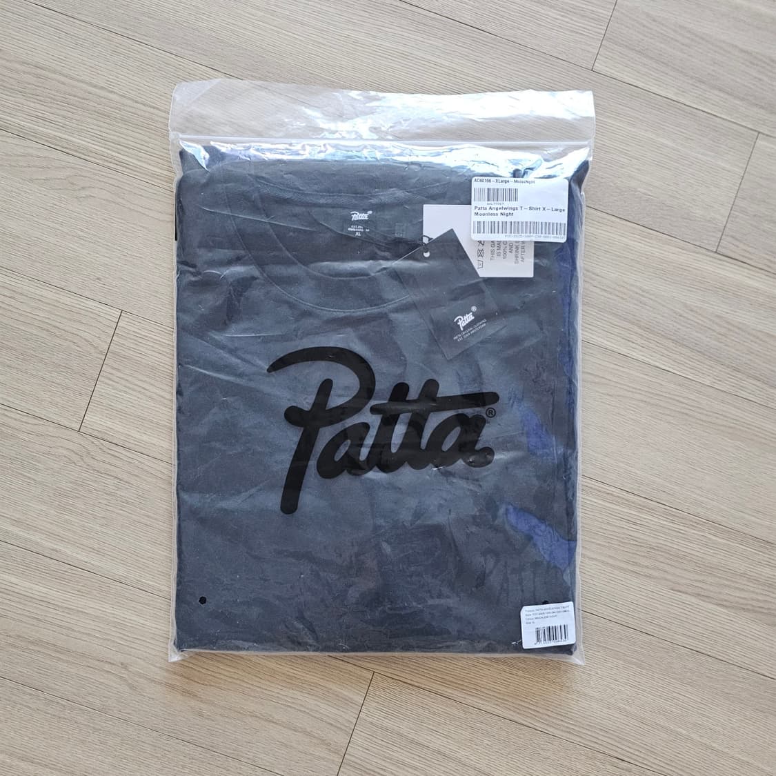 XL 105 새제품) Patta 파타 앤젤 윙 문레스 나이트 반팔 티셔츠 상품이미지9