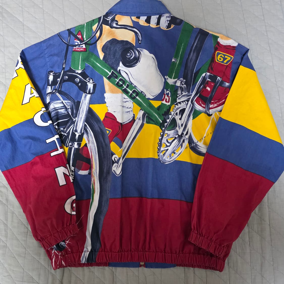 [90] 90s 빈티지 폴로 아카이브 로라이프 사이클링 레이싱 자켓 상품이미지1