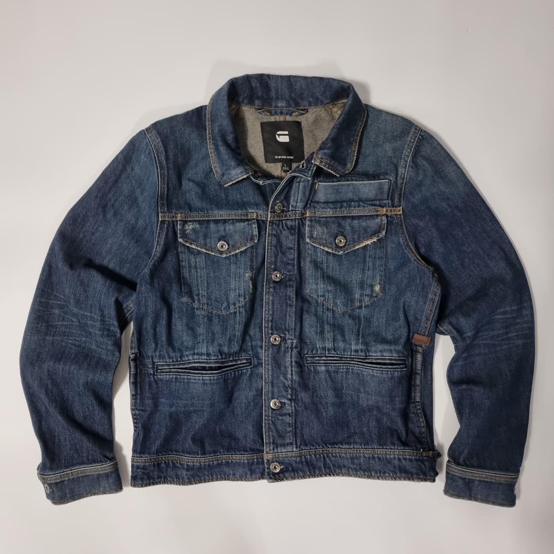 지스타로우 데님자켓 상품이미지1