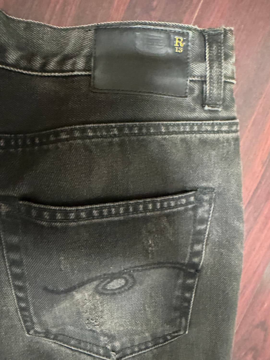 R13 ( 알 썰틴 ) 데님 팬츠 상품이미지3