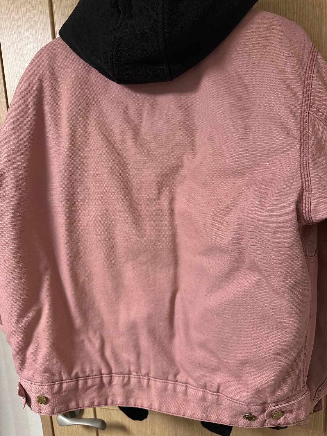 [M]슈프림 x 디키즈 후드 워크 자켓 핑크 - 24FW 상품이미지7