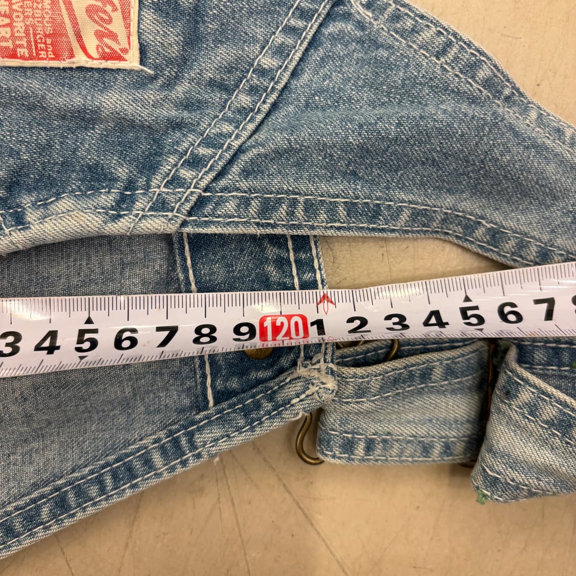 재팬빈티지 카펜터 데님 오버롤 상품이미지5