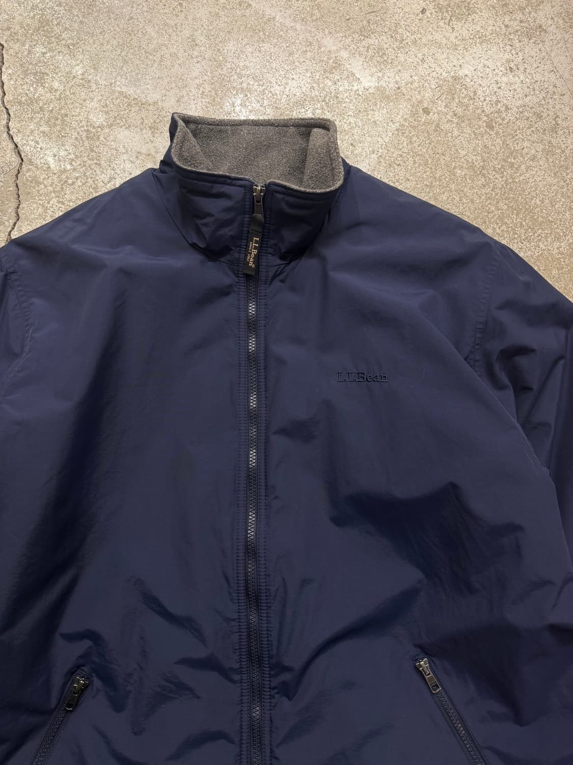 엘엘빈 플리스 라이닝 웜업자켓 상품이미지2