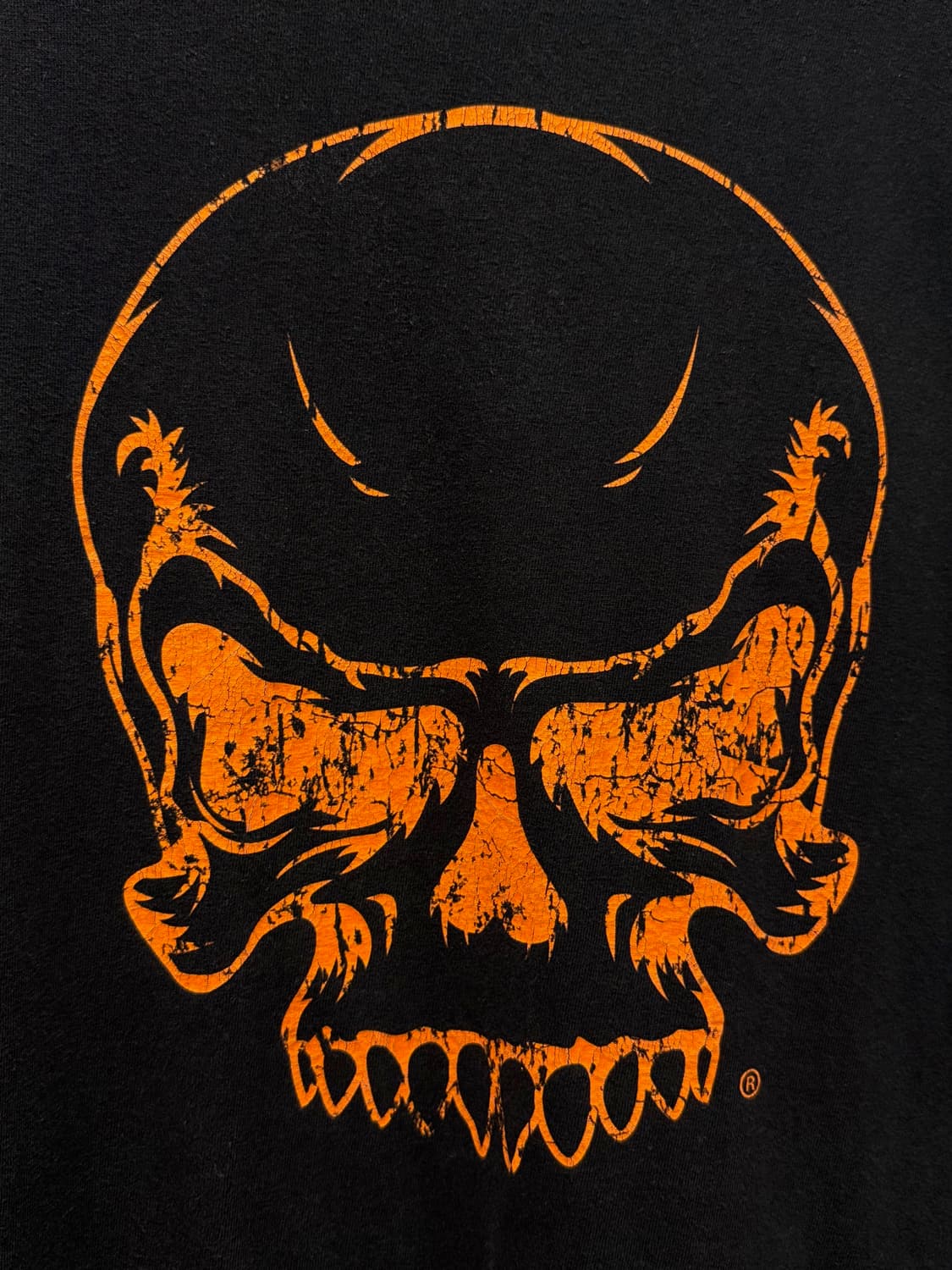 XL) GILDAN Diesel Life Skull Graphic Lon 상품이미지3