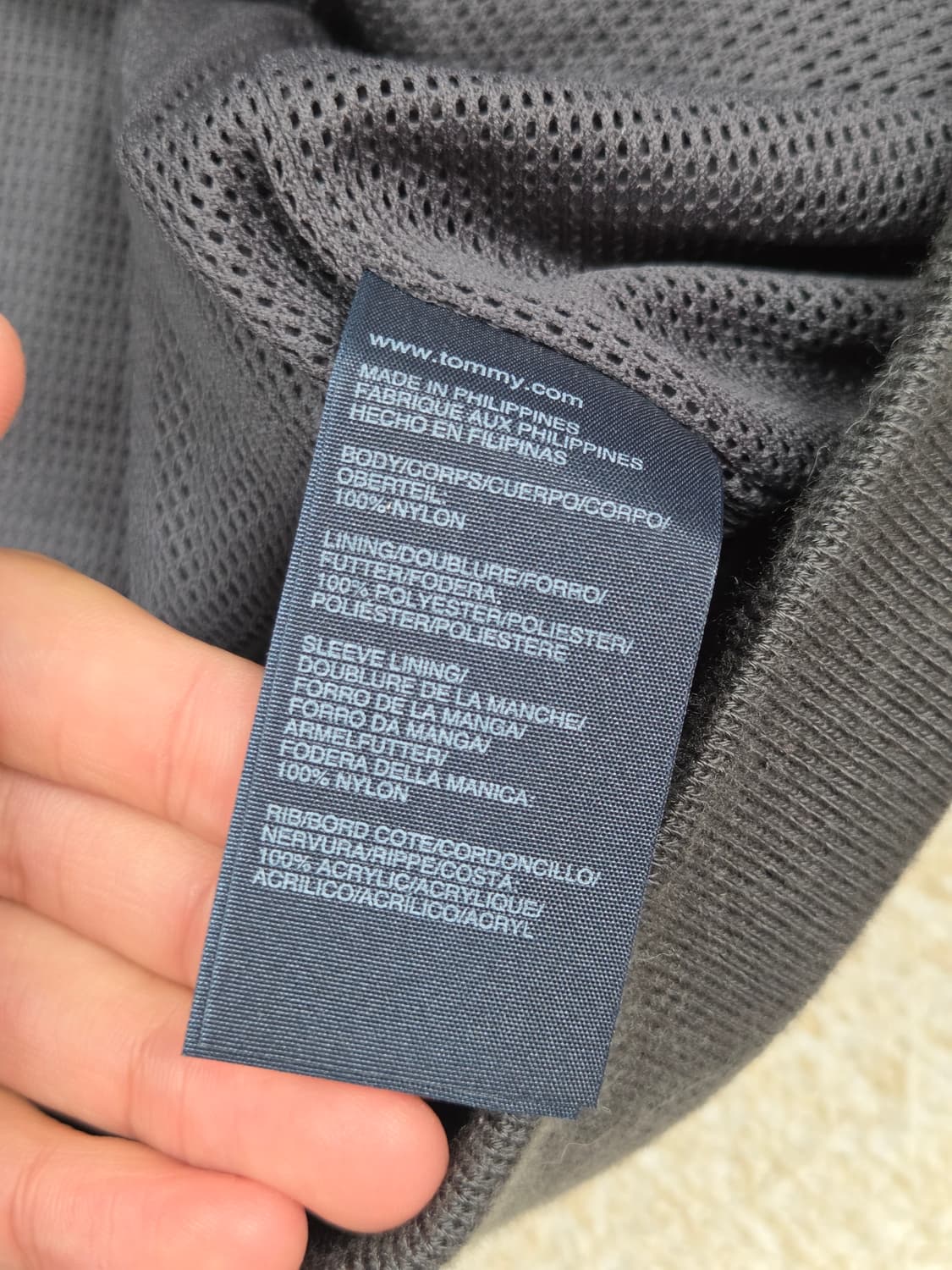 (새상품) [타미힐피거] 시그니처 넥 라인 요트 자켓 | A00175 상품이미지4