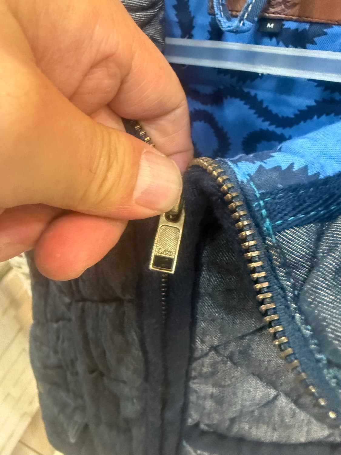 95 정품 비비안웨스트우드+Lee 데님퀄팅조끼 팝니다 상품이미지4