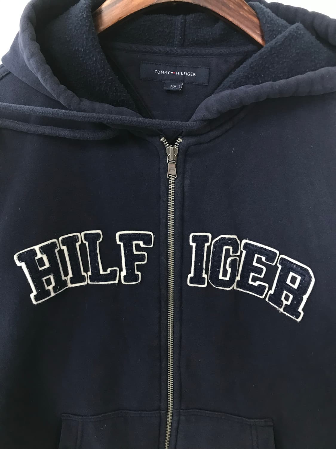 타미힐피거 스펠아웃 네이비 후드집업 상품이미지4