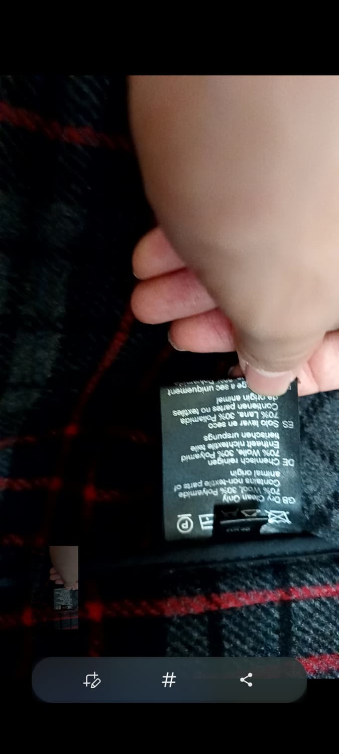 20%할인 오늘만,글로버올 gloverall 회색 더플 코트 상태 좋음 상품이미지6