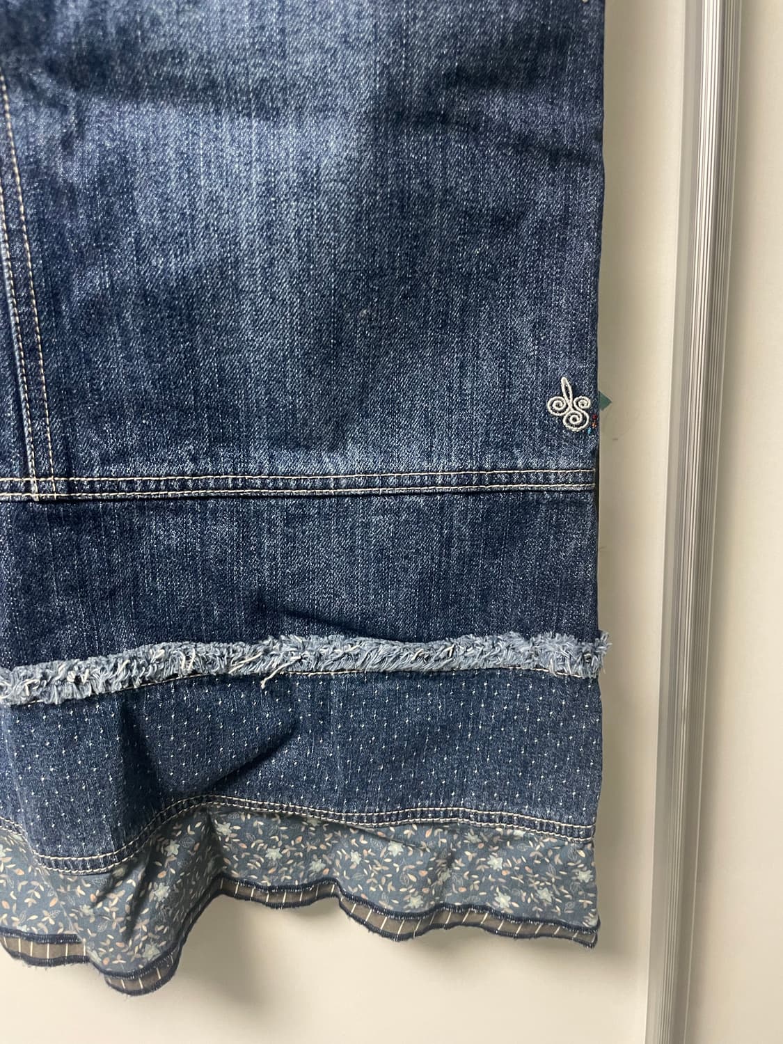 빈티지 청치마 키치 모리걸 스커트 상품이미지2