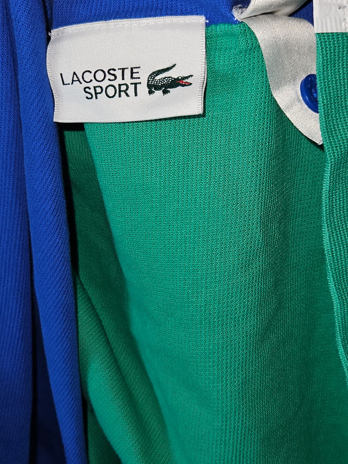 라코스테 스포츠 맨즈 기능성 카라티 오션블루 L 상품이미지6