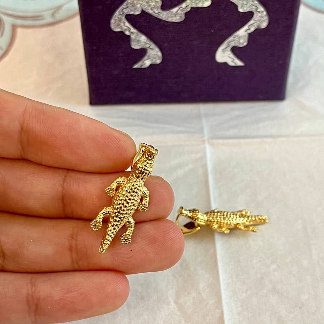 씨잼 어디 악어 귀걸이 상품이미지4