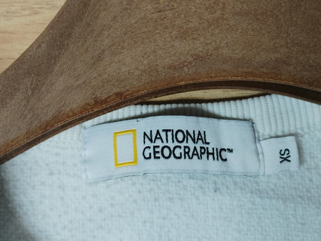 NATIONAL GEOGRAPHIC 내셔널 지오그래픽 입체자수로고 맨투맨 상품이미지4