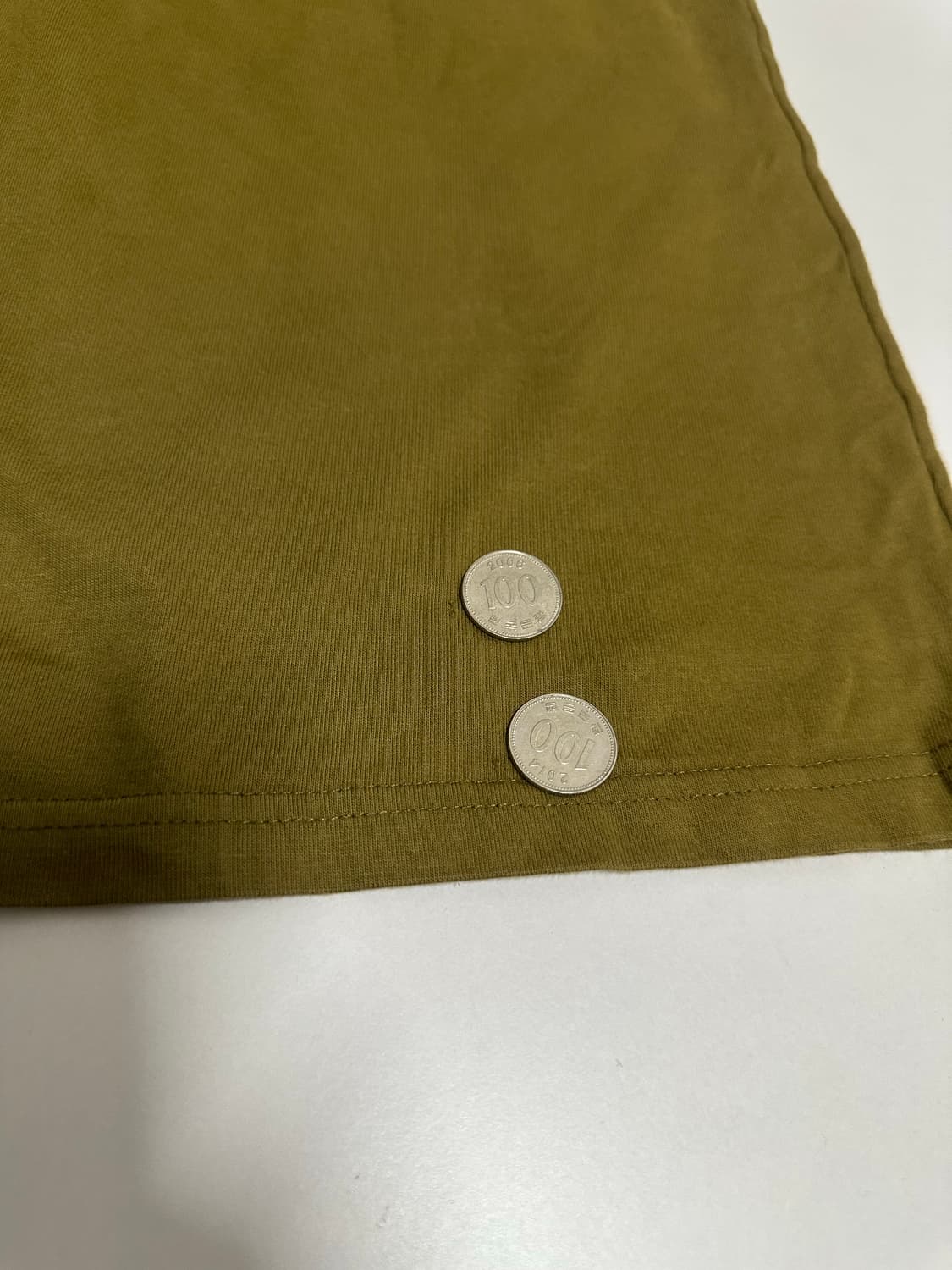 칼하트 PACCBET 포켓 반팔 L 카키색 상품이미지7