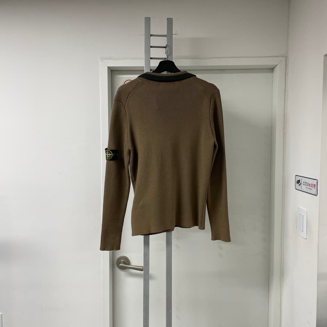 스톤아일랜드 니트 집업 베이지 XL 상품이미지7