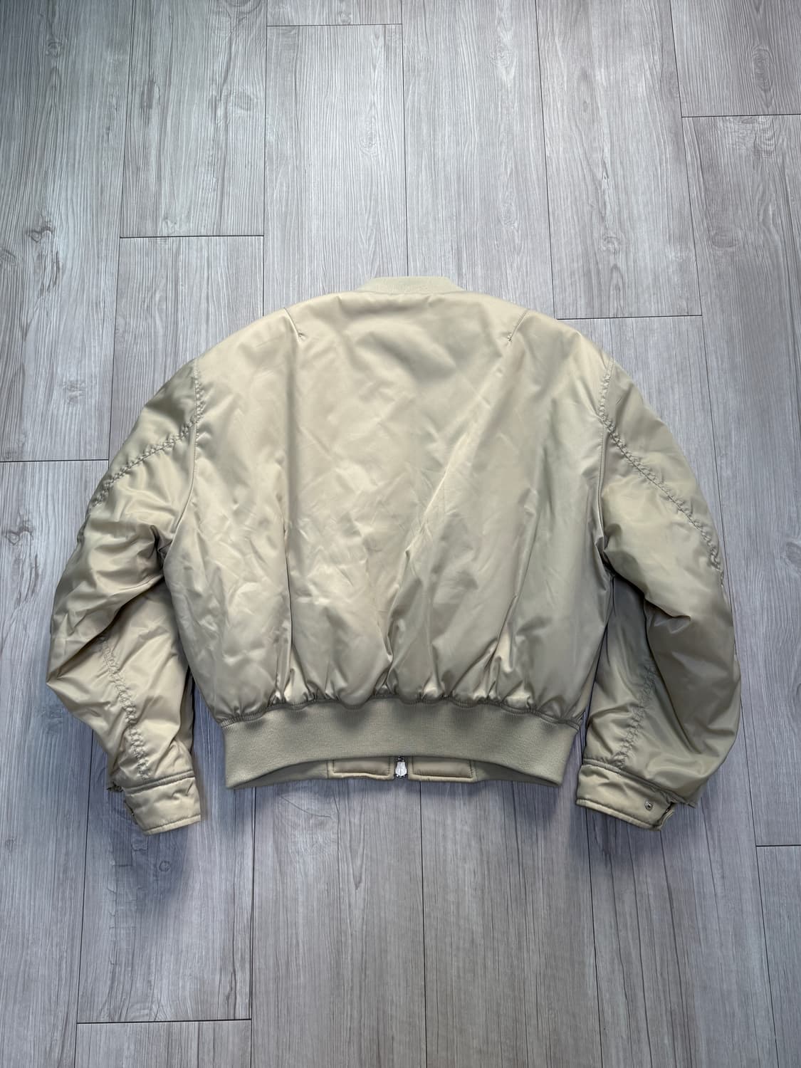 [M] 쿠어 오버핏 MA-1 크림베이지 상품이미지3