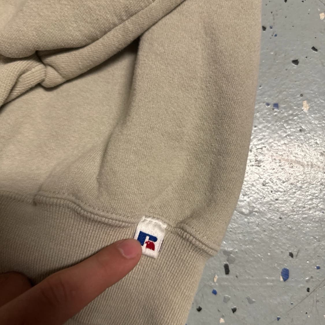 90s 러셀 애슬레틱 빈티지 무지 크루넥 스웻셔츠 상품이미지3