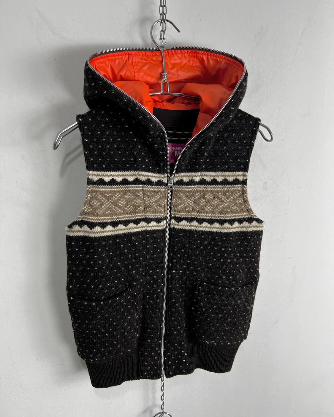 JUNYA WATANABE NORDIC WOOL FULL ZIP VEST 상품이미지2