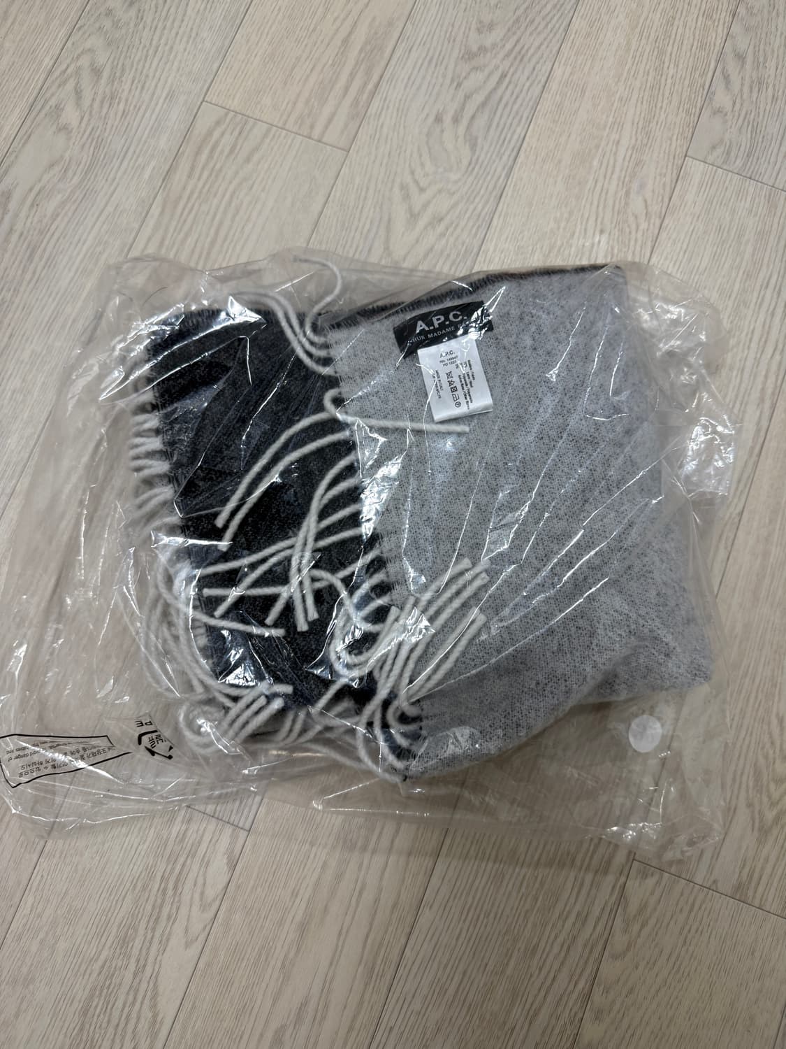 A.P.C 아페쎄 말로 머플러 블랙 상품이미지6