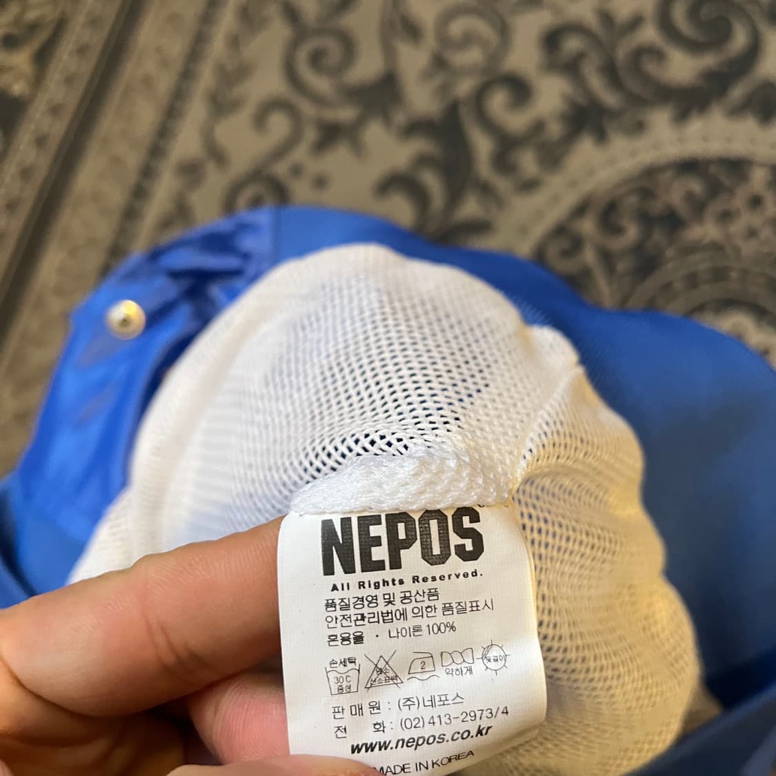 11 네포스 삼성라이온즈 점퍼/W2512 상품이미지5