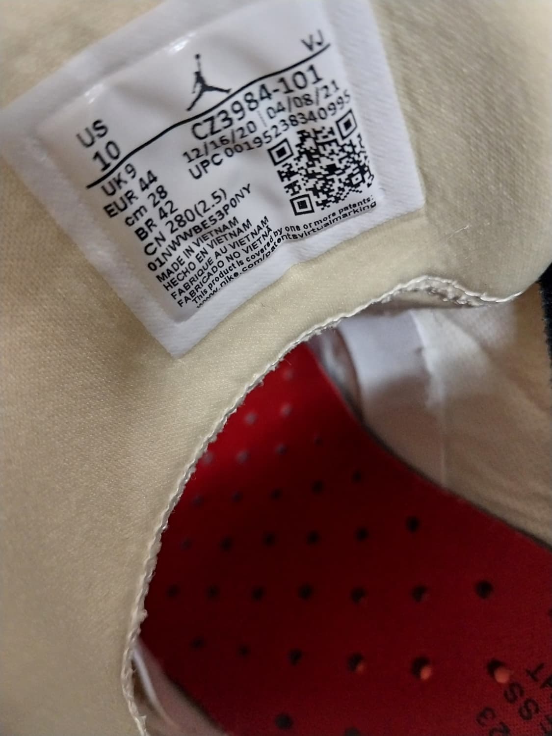 남성 나이키 조던 에어 NFH 농구화, 운동화 (280) 상품이미지9