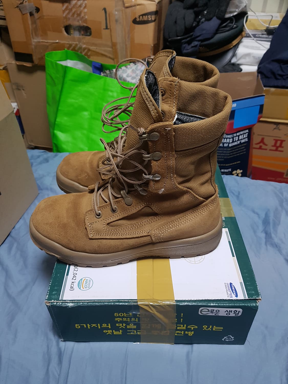 미군 베르빌 고어텍스 사계절용 사막화 전투화 군화 7.0W 판매 상품이미지2