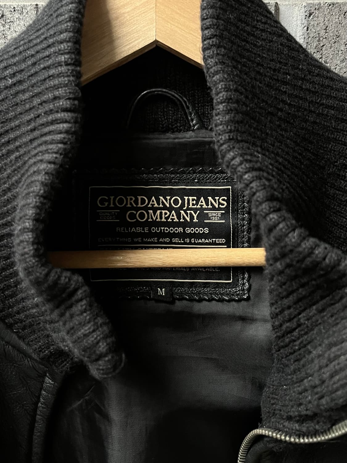 cow leather 소가죽 자켓 블랙 상품이미지9