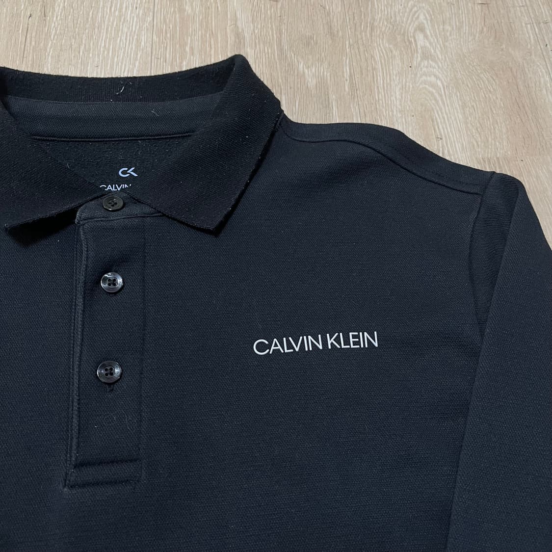 캘빈클라인 기모 긴팔 카라티 XL/105 상품이미지3