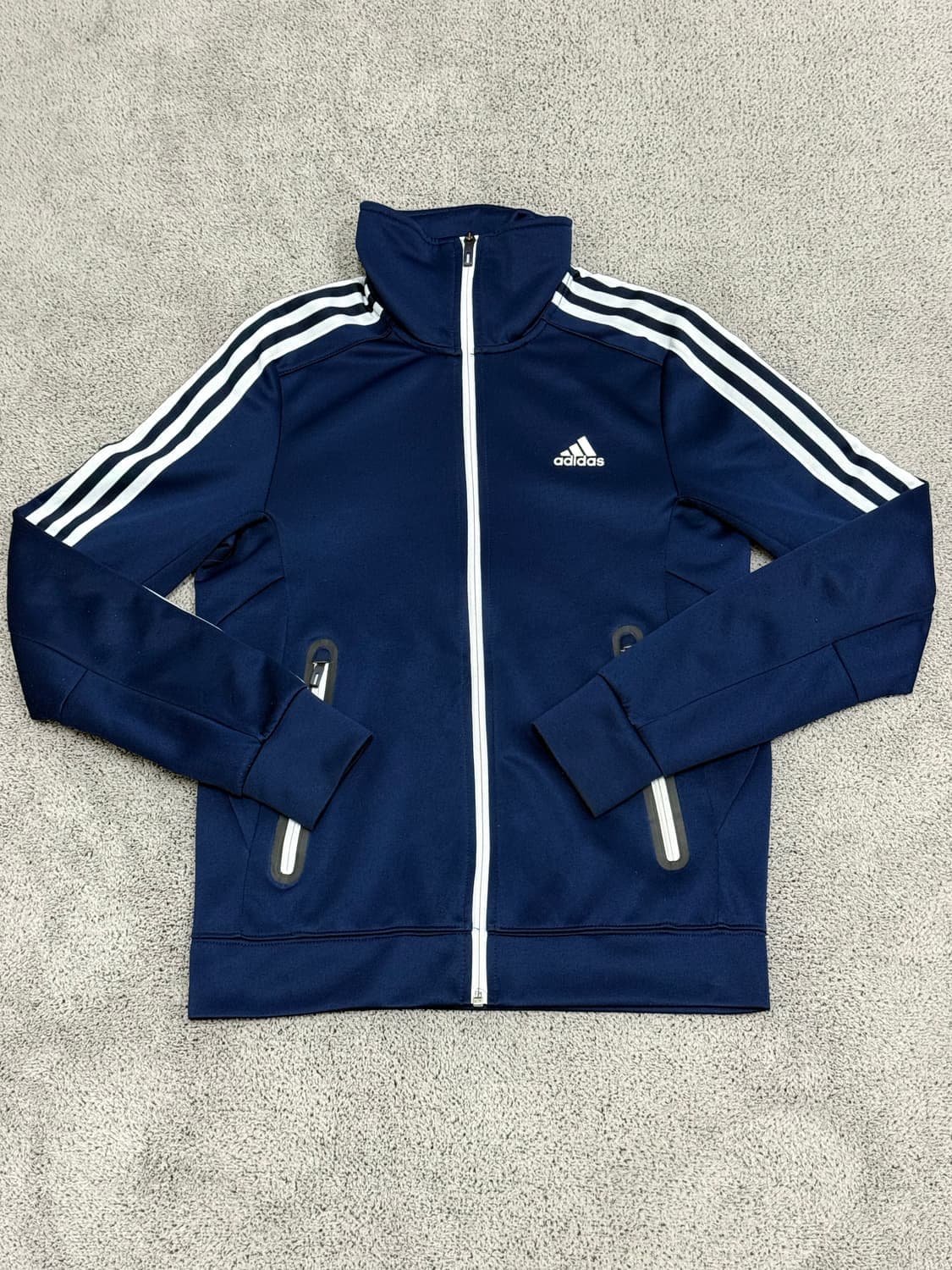 (100) 아디다스 삼선 져지 네이비 상품이미지1