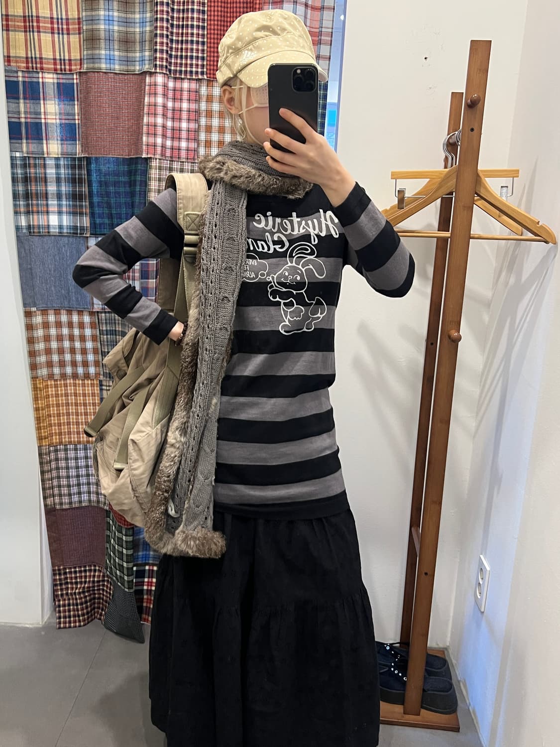 히스테릭글래머 버니 스트라이프 롱슬리브 상품이미지5