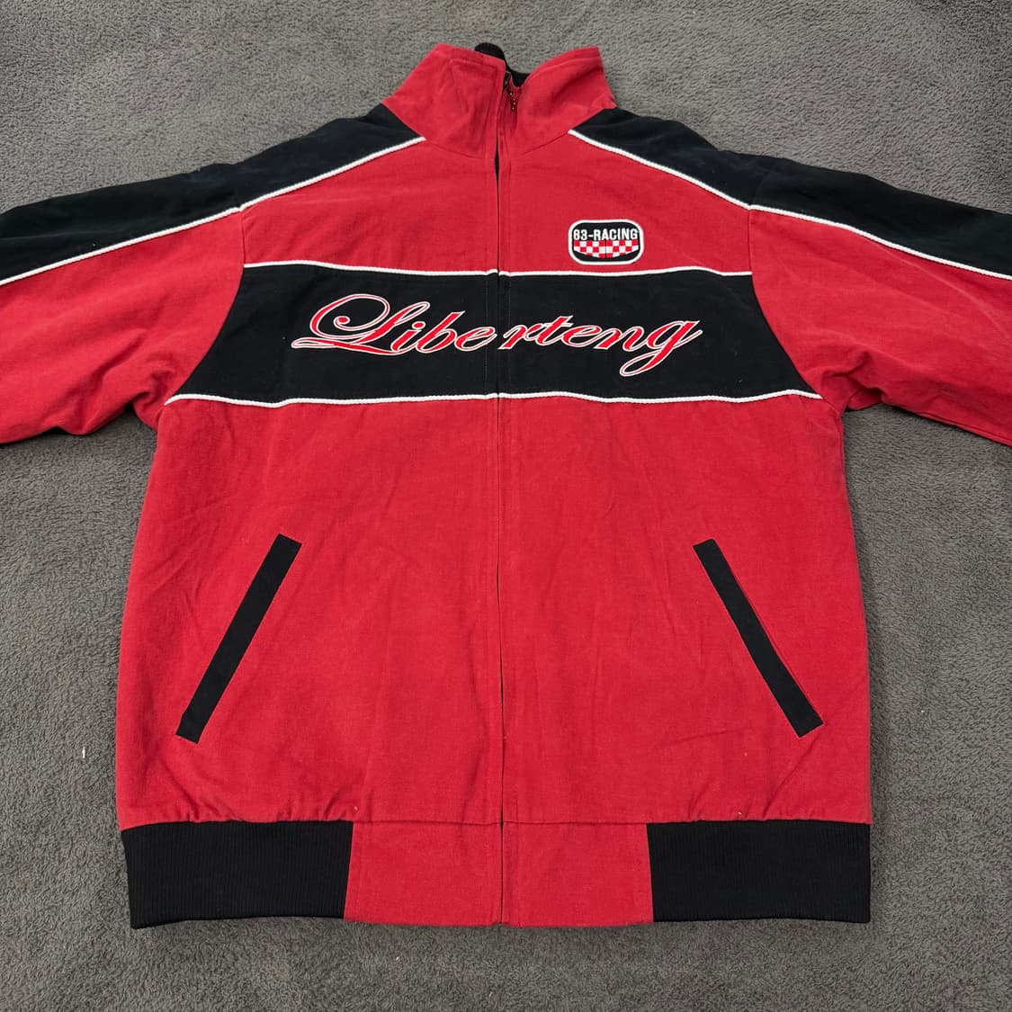 [ 정품/M ] 리베르텡 코튼 레이싱 모터사이클 자켓 상품이미지3