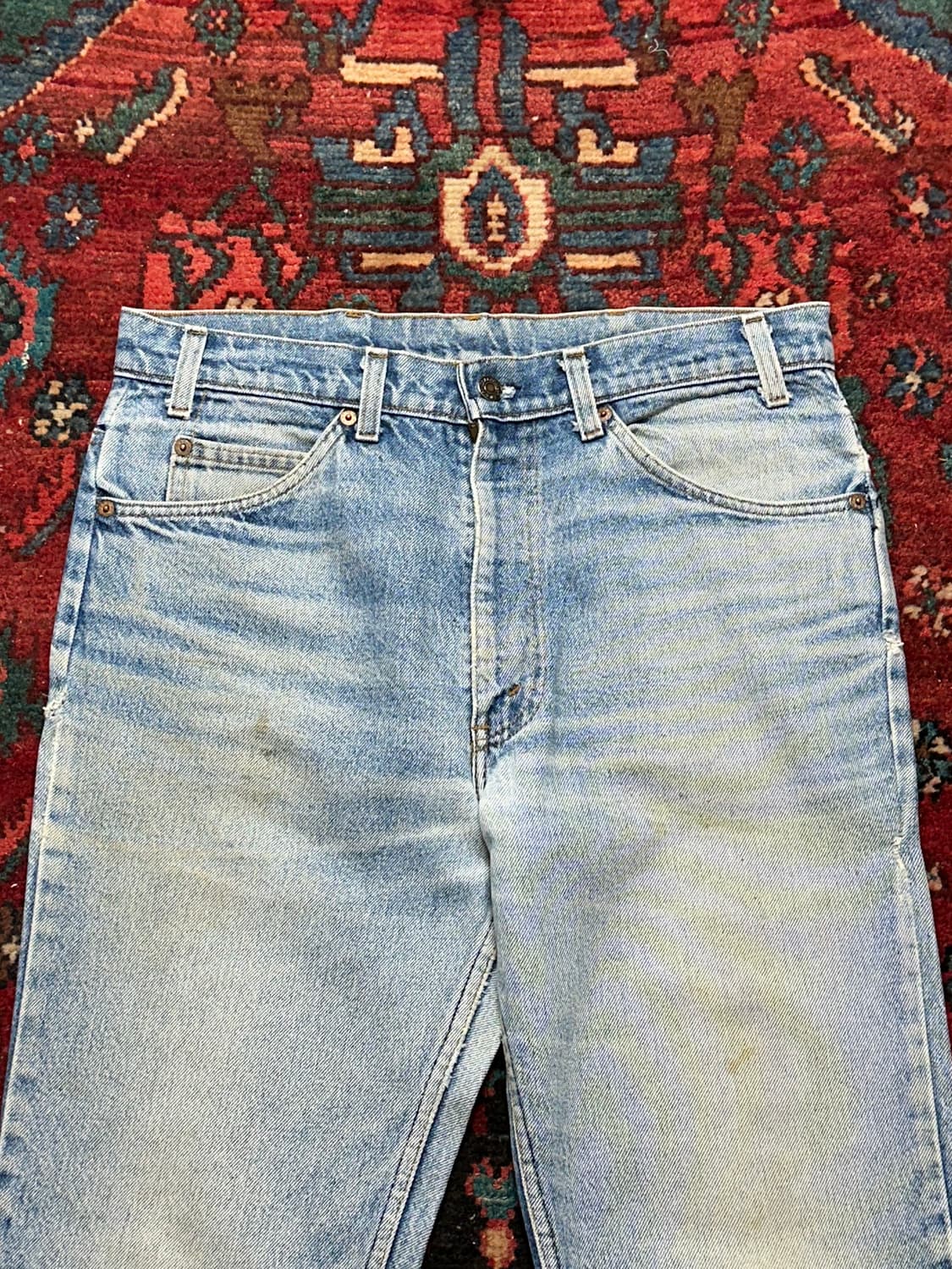 80's USA Made 리바이스 517 부츠컷 플레어진 상품이미지5